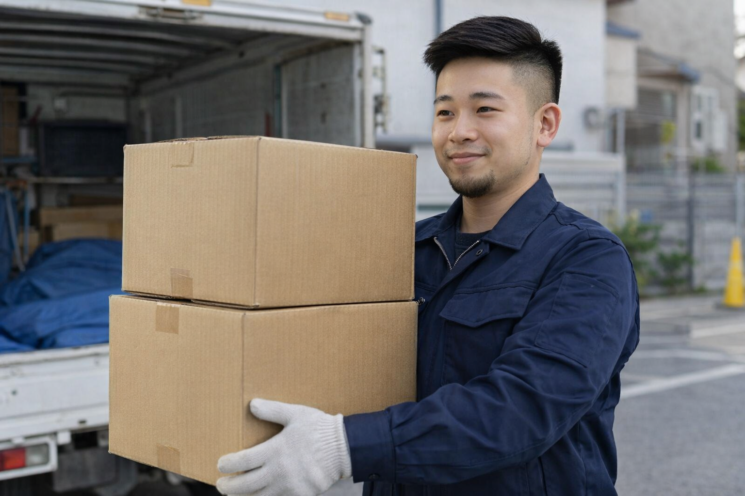 東京都の不用品回収スタッフ
