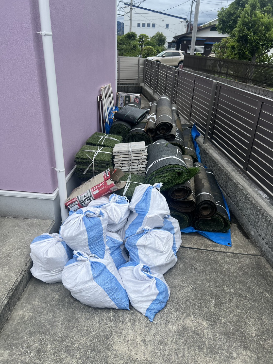 回収前